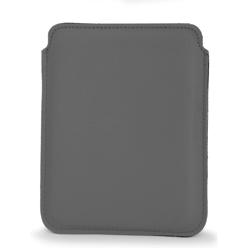 Skórzane etui wsuwane LURESKO na ebook 162x113x9mm (szary)