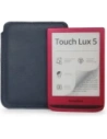 Kup LURESKO Leder-Schutzhülle für E-Book 162x113x9mm (marineblau) - LUR87 - {ean13} - Sklep Home Screen