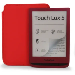 Kup LURESKO Lederhülle für E-Book 162x113x9mm (rot) - LUR88 - {ean13} - Sklep Home Screen