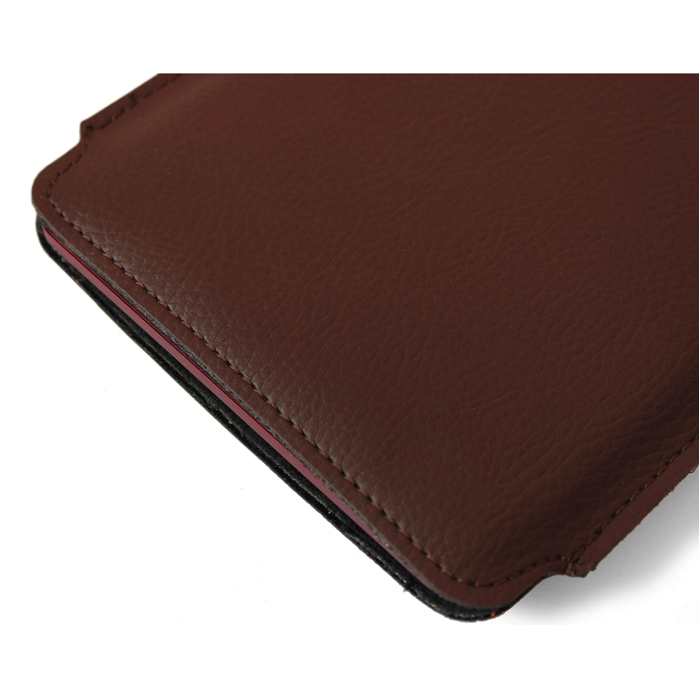 Skórzane etui wsuwane LURESKO na ebook 162x113x9mm (brązowy)