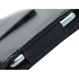 Kup LURESKO SUNNE XL Lederholster für Gürtel 165x82x12 (flacher Magnet) (schwarz glattes Leder mit schwarzem Faden) - LUR96 - {ean13} - Sklep Home Screen