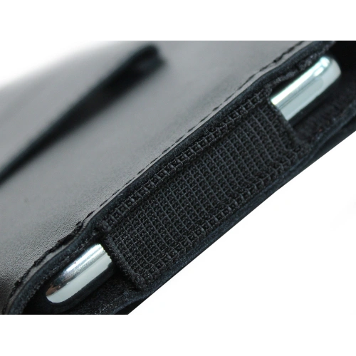 Kup LURESKO SUNNE XL Lederholster für Gürtel 165x82x12 (flacher Magnet) (schwarz glattes Leder mit schwarzem Faden) - LUR96 - {ean13} - Sklep Home Screen