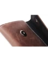 Kup LURESKO SUNNE XL Lederholster für Gürtel 165x82x12 (flacher Magnet) (vintage Braun mit weißem Faden) - LUR97 - {ean13} - Sklep Home Screen