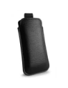 Buy LURESKO SLEEVE XS leather slip case for small phones / feature phones 119mm x 53mm (black) - LUR99 - {ean13} - Home Screen Store Europe