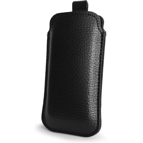 Buy LURESKO SLEEVE XS leather slip case for small phones / feature phones 119mm x 53mm (black) - LUR99 - {ean13} - Home Screen Store Europe