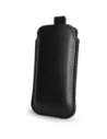 Buy LURESKO SLEEVE XS leather slip case for small phones / feature phones 119mm x 53mm (black) - LUR99 - {ean13} - Home Screen Store Europe