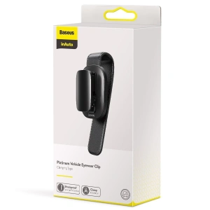 Baseus Platinum Vehicle Eyewear Clip (Clip type) (black)