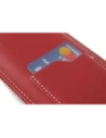 Buy LURESKO NEW ASTER XXXL universal leather case with a loop for a strap for phone sizes 6.5' - 6.9' (red with white thread) - LUR106 - {ean13} - Home Screen Store Europe