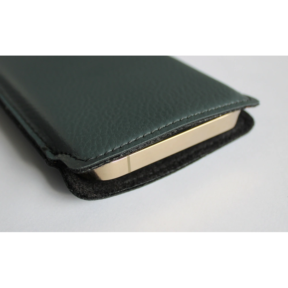 Skórzana wsuwka LURESKO LILNER XXL na telefon ECO (szary)