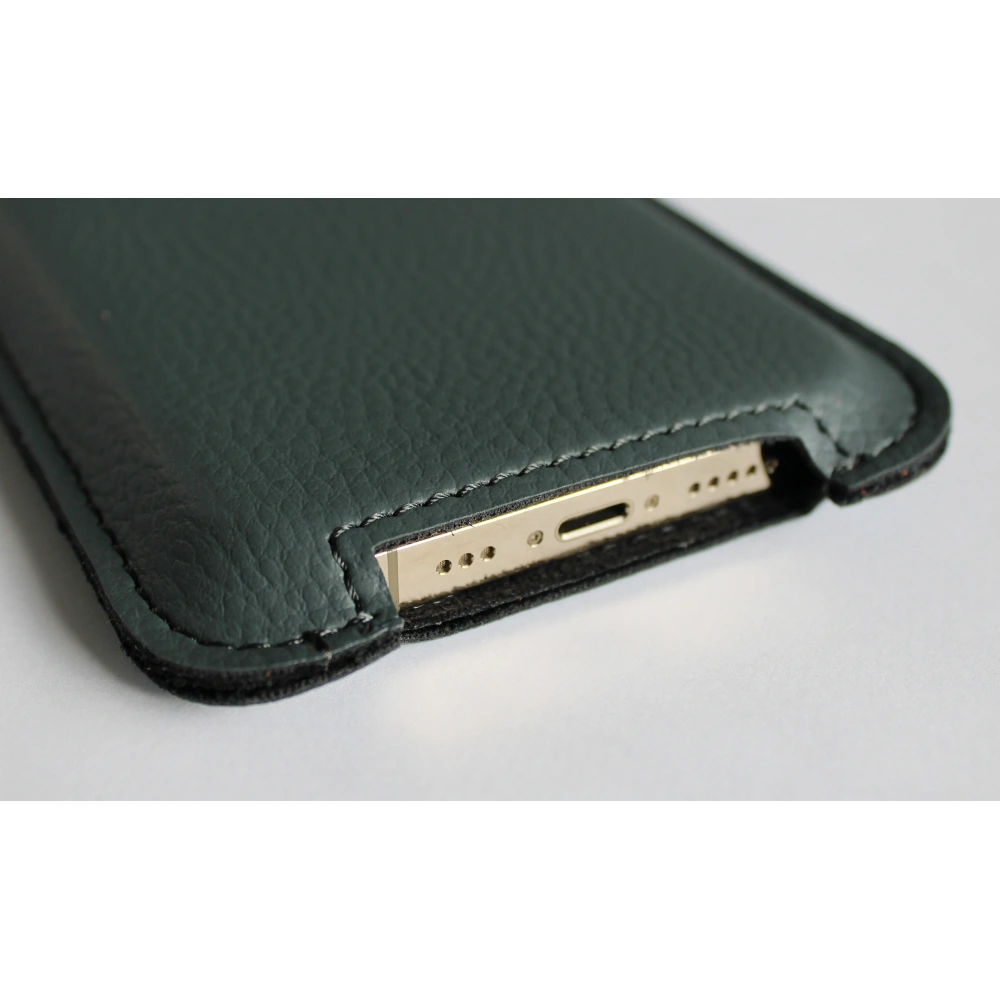 Skórzana wsuwka LURESKO LILNER XXL na telefon ECO (szary)