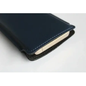 Buy LURESKO LILNER XXL leather slipcase for phone ECO (blue) - LUR112 - {ean13} - Home Screen Store Europe