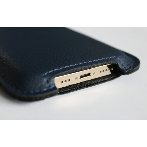 Buy LURESKO LILNER XXL leather slipcase for phone ECO (blue) - LUR112 - {ean13} - Home Screen Store Europe