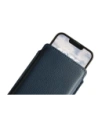 Buy LURESKO LILNER XXL leather slipcase for phone ECO (blue) - LUR112 - {ean13} - Home Screen Store Europe