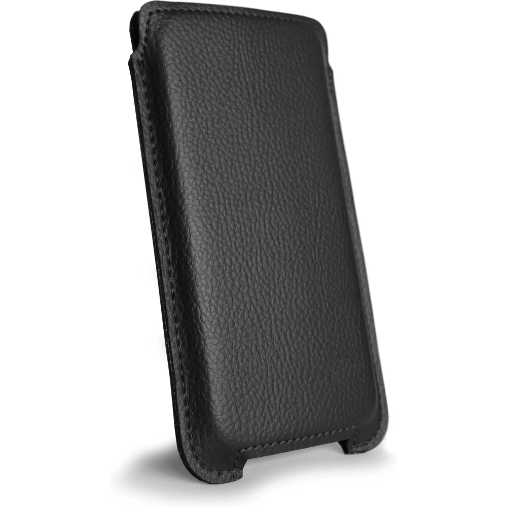 Skórzana wsuwka LURESKO LILNER XXL na telefon ECO (czarny)