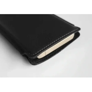 Buy LURESKO LILNER XXL leather slipcase for phone ECO (black) - LUR113 - {ean13} - Home Screen Store Europe