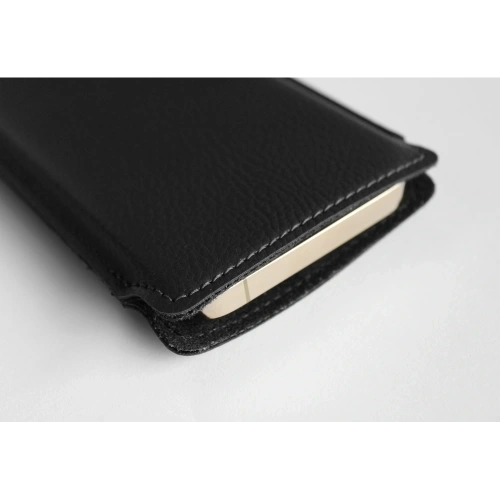 Buy LURESKO LILNER XXL leather slipcase for phone ECO (black) - LUR113 - {ean13} - Home Screen Store Europe
