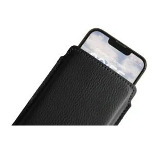 Buy LURESKO LILNER XXL leather slipcase for phone ECO (black) - LUR113 - {ean13} - Home Screen Store Europe