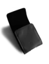 Kup LURESKO FLIP SLEEVE M husă de protecție din piele pentru Samsung Galaxy Z Flip 3/4/5/6 Motorola Razr 50 / 40 Ultra Huawei Pocket (negru cu fir negru neted) - LUR114 - {ean13} - Sklep Home Screen