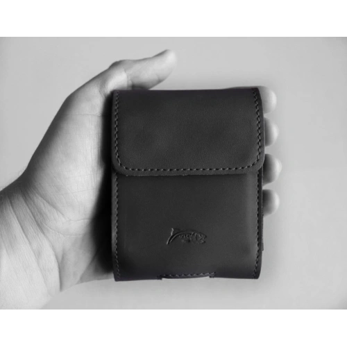 Kup LURESKO FLIP SLEEVE M Lederschutzhülle für Samsung Galaxy Z Flip 3/4/5/6 Motorola Razr 50 / 40 Ultra Huawei Pocket (schwarz, glattes schwarzes Garn) - LUR114 - {ean13} - Sklep Home Screen