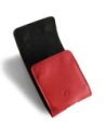 Buy LURESKO FLIP SLEEVE M leather protective case for Samsung Galaxy Z Flip 3/4/5/6 Motorola Razr 50 / 40 Ultra Huawei Pocket (red smooth red thread) - LUR116 - {ean13} - Home Screen Store Europe