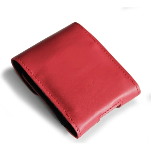 Kup LURESKO FLIP SLEEVE M bőr védőtok a Samsung Galaxy Z Flip 3/4/5/6 Motorola Razr 50 / 40 Ultra Huawei Pocket (piros sima piros cérna) - LUR116 - {ean13} - Sklep Home Screen