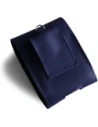 Buy LURESKO HECTOR FLIP M leather neck case / belt case / loop case for Flip models (smooth navy blue with navy thread) - LUR117 - {ean13} - Home Screen Store Europe