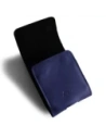 Kup LURESKO HECTOR FLIP M husă din piele pentru gât / husă pentru centură / husă cu buclă pentru modelele Flip (bleumarin neted cu fir bleumarin) - LUR117 - {ean13} - Sklep Home Screen