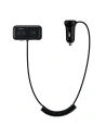 Transmitter FM Baseus T typed S-16, AUX, Bluetooth 5.0, 2x USB, microSD, 3A (černý)