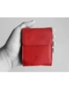 Kup Caz LURESKO HECTOR FLIP M din piele pentru gât/poșetă/loop de curea pentru modelele Flip (roșu neted cu fir roșu) - LUR120 - {ean13} - Sklep Home Screen