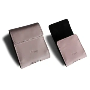 Kup LURESKO HECTOR FLIP M Lederhülle für Hals/Gürtel/Gürtel-Schlaufe für Flip-Modelle (glattes Pink mit weißen Nähten) - LUR121 - {ean13} - Sklep Home Screen