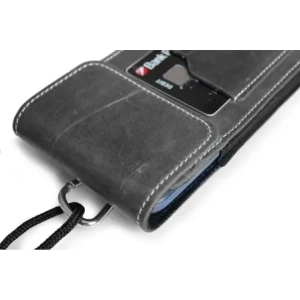 Kup LURESKO HECTOR XXL Lederhalskette / Gürteltasche / Loop-Holster vertikal 167x78x10mm (grau vintage mit weißem Faden) - LUR122 - {ean13} - Sklep Home Screen