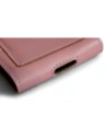 Buy LURESKO HECTOR XXL leather neck case / belt case / loop case vertical 167x78x10mm (smooth pink with white thread) - LUR123 - {ean13} - Home Screen Store Europe