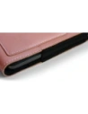 Buy LURESKO HECTOR XXL leather neck case / belt case / loop case vertical 167x78x10mm (smooth pink with white thread) - LUR123 - {ean13} - Home Screen Store Europe