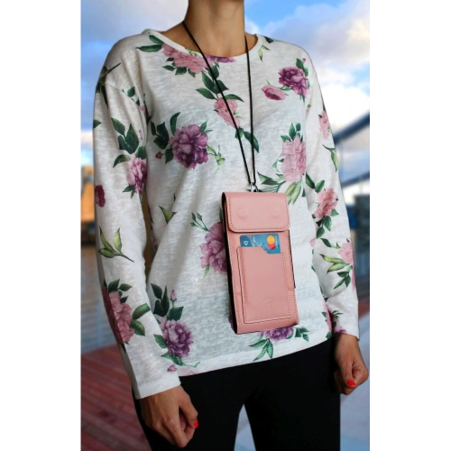 Kup LURESKO HECTOR XXL Lederhülle / Gürteltasche / Schlauchtasche vertikal 167x78x10mm (glattes Pink mit weißen Nähten) - LUR123 - {ean13} - Sklep Home Screen