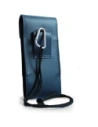 Buy LURESKO HECTOR XXL leather neck case / belt case / loop holster vertical 167x78x10mm (smooth blue with blue thread) - LUR124 - {ean13} - Home Screen Store Europe