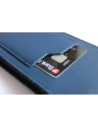 Kup LURESKO HECTOR XXL Lederhals-Case / Gürteltasche / Loop-Holster vertikal 167x78x10mm (glatt blau mit blauer Naht) - LUR124 - {ean13} - Sklep Home Screen