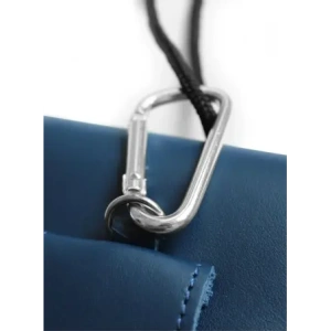 Kup LURESKO HECTOR XXL Lederhals-Case / Gürteltasche / Loop-Holster vertikal 167x78x10mm (glatt blau mit blauer Naht) - LUR124 - {ean13} - Sklep Home Screen