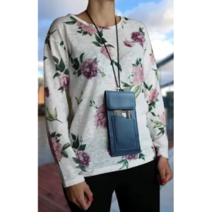 Kup LURESKO HECTOR XXL Lederhals-Case / Gürteltasche / Loop-Holster vertikal 167x78x10mm (glatt blau mit blauer Naht) - LUR124 - {ean13} - Sklep Home Screen