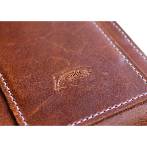 Buy LURESKO HECTOR XXL R XXL leather neck case / belt case / loop holster vertical 167x78x10mm (light vintage brown with white thread) - LUR125 - {ean13} - Home Screen Store Europe