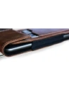 Buy LURESKO HECTOR XXL R XXL leather neck case / belt case / loop holster vertical 167x78x10mm (light vintage brown with white thread) - LUR125 - {ean13} - Home Screen Store Europe