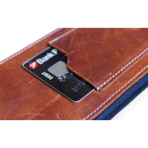 Buy LURESKO HECTOR XXL R XXL leather neck case / belt case / loop holster vertical 167x78x10mm (light vintage brown with white thread) - LUR125 - {ean13} - Home Screen Store Europe
