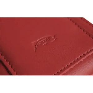 Buy LURESKO HECTOR XXL leather neck case / belt case / loop vertical holster 167x78x10mm (red smooth with red thread) - LUR126 - {ean13} - Home Screen Store Europe