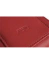 Buy LURESKO HECTOR XXL leather neck case / belt case / loop vertical holster 167x78x10mm (red smooth with red thread) - LUR126 - {ean13} - Home Screen Store Europe