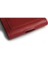 Buy LURESKO HECTOR XXL leather neck case / belt case / loop vertical holster 167x78x10mm (red smooth with red thread) - LUR126 - {ean13} - Home Screen Store Europe