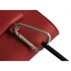 Buy LURESKO HECTOR XXL leather neck case / belt case / loop vertical holster 167x78x10mm (red smooth with red thread) - LUR126 - {ean13} - Home Screen Store Europe