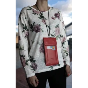 Kup LURESKO HECTOR XXL Lederhals-Case / Gürteltasche / vertikaler Loop-Holster 167x78x10mm (rot glatt mit rotem Faden) - LUR126 - {ean13} - Sklep Home Screen