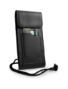 Buy LURESKO HECTOR XXL leather neck case / belt case / loop case / vertical holster 167x78x10mm (black smooth with black thread) - LUR128 - {ean13} - Home Screen Store Europe