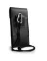 Buy LURESKO HECTOR XXL leather neck case / belt case / loop case / vertical holster 167x78x10mm (black smooth with black thread) - LUR128 - {ean13} - Home Screen Store Europe
