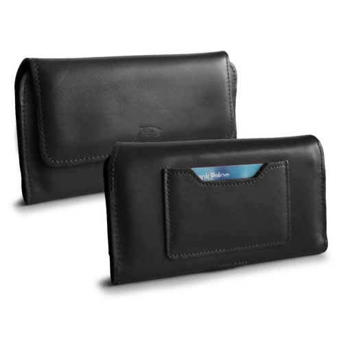 Kup LURESKO ELLA XXL Lederschutzhülle für das Handy - 170x85x12 / für Handtasche Rucksack (schwarz) - LUR129 - {ean13} - Sklep Home Screen