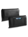LURESKO ELLA XXL leather protective case for phone - 170x85x12 / for handbag backpack (black)